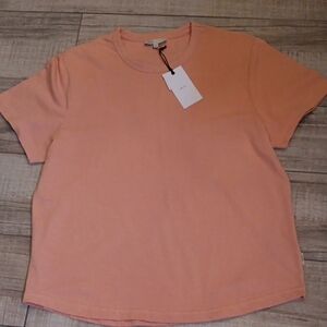ONIA..100%SLUB COTTON TEE..LARGE